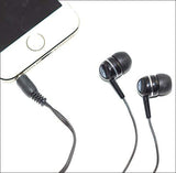 SmithOutlet 100 Pack Silicone Tip Earbud Bulk Headphones Each Earphone Individually Packaged and Sealed