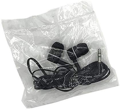 Individually packaged and sealed earbuds for student use