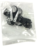 SmithOutlet 25 Pack in-Ear Stereo Earbuds in Silver