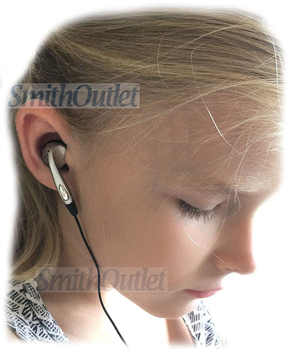 SmithOutlet 25 Pack in-Ear Stereo Earbuds in Silver