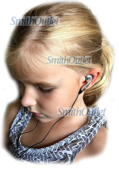 SmithOutlet 50 Pack in-Ear Stereo Earbuds in Silver